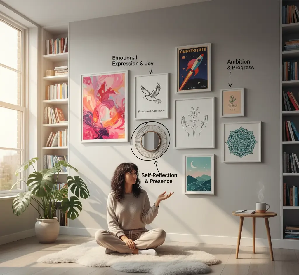 10 اصل روانشناسی انتخاب تابلو که انرژی فضا را دگرگون میکنند 2 روانشناسی انتخاب تابلو