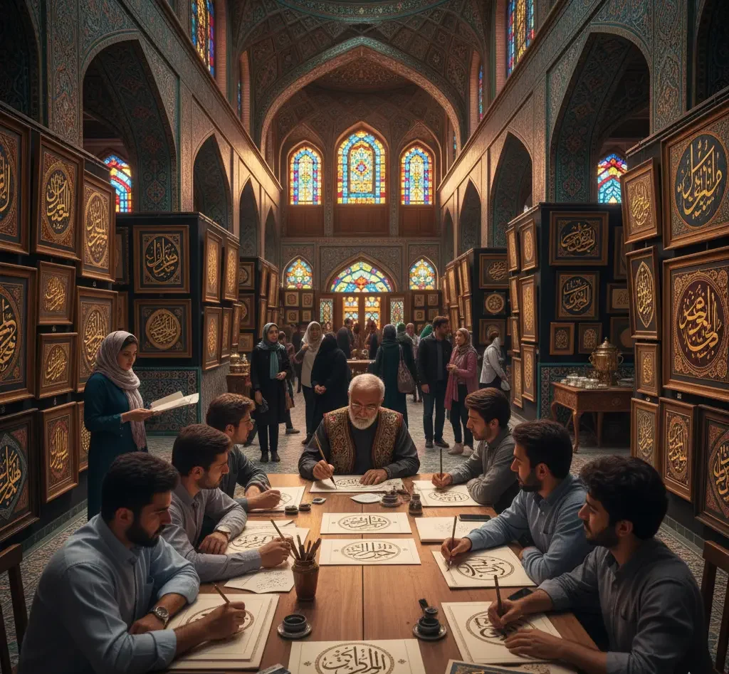 ۱۰ مرحله اصلی برای یادگیری خوشنویسی: از شروع تا گرفتن مدرک 4 یادگیری خوشنویسی