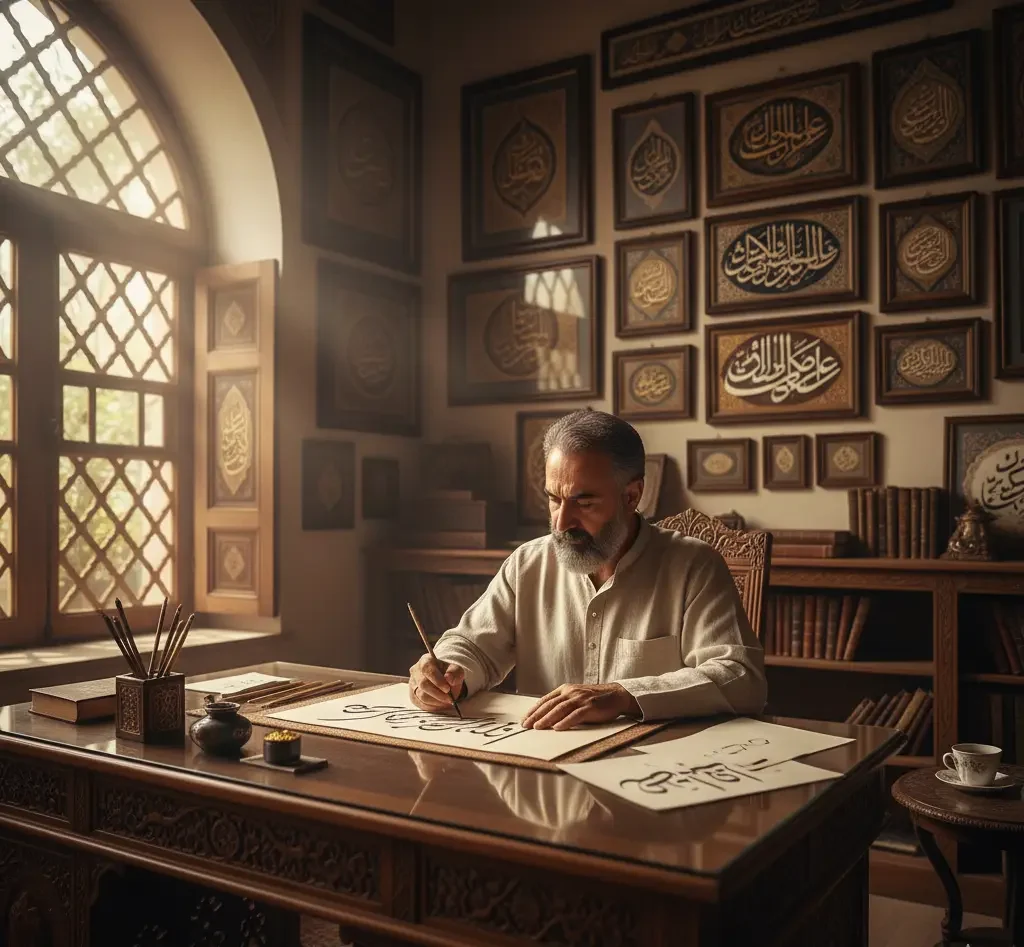 ۱۰ مرحله اصلی برای یادگیری خوشنویسی: از شروع تا گرفتن مدرک 2 یادگیری خوشنویسی