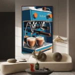 تابلو دکوراتیو طرح دستگاه قهوه ساز کد D129 11 تابلو دکوراتیو طرح دستگاه قهوه ساز