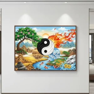 15 تابلو فنگ شویی با خواص شگفت انگیز و محل مناسب نصب آنها 12 فنگ شویی