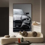 تابلو دکوری طرح بی ام و طوسی کد D181 11 تابلو دکوری طرح بی ام و طوسی