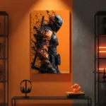 تابلو دکوراتیو طرح deathstroke کد D193 15 تابلو دکوراتیو طرح deathstroke