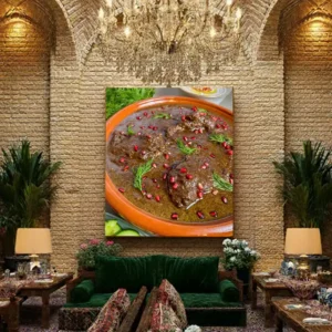 تابلو دکوری طرح فسنجان کد D178 35 تابلو دکوری طرح فسنجان