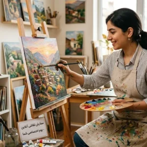 سفارش نقاشی ؛ بوم اختصاصی خود را تحویل بگیرید