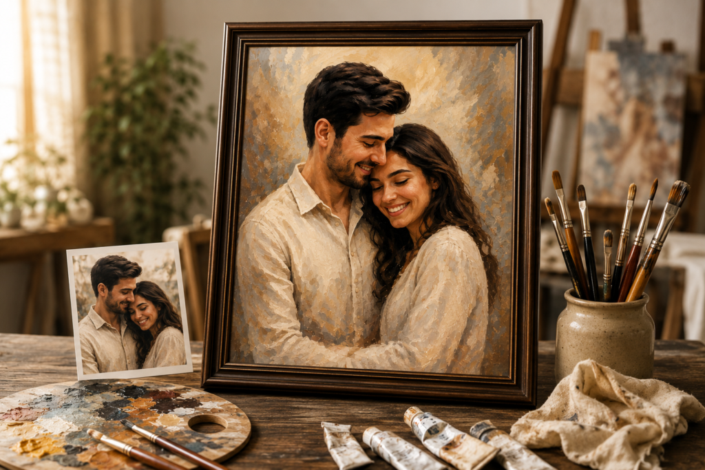 سفارش تابلو چهره؛ هدیه‌ ای ماندگار برای ثبت بهترین لحظه‌ ها